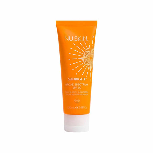 Protector solar Sunright® para rostro y cuerpo con factor de protección 50